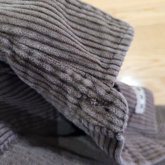 Vtg ROOTS corduroy button-up shacket toddler shirt - Picture 9 of 9